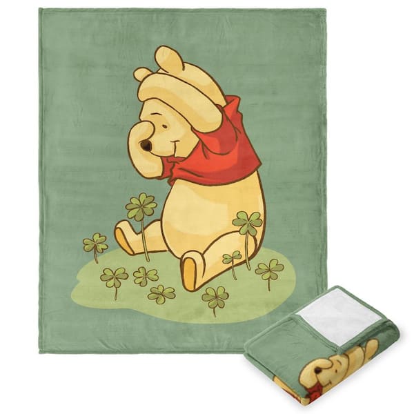 THE NORTHWEST GROUP Disney Pooh Lucky Bear Silk Touch Multi-color Throw