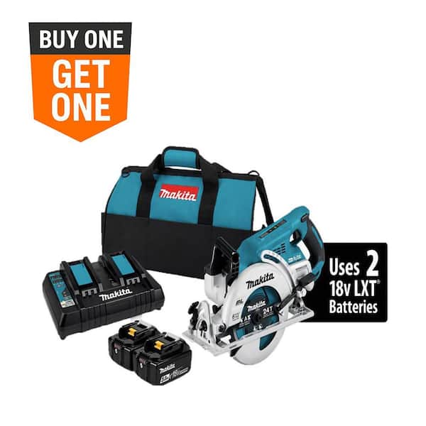 18V X2 LXT 5.0Ah Lithium-Ion (36V) Brushless Cordless Rear Handle 7-1/4 in. Circular Saw Kit