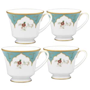 Artvigor 6-Pieces 220ml/7.5 oz. Tea and Coffee Service Set Gray Glazed  Porcelain Coffee Cup & Saucer with Gift Box for Christmas ART-CC003 - The  Home Depot