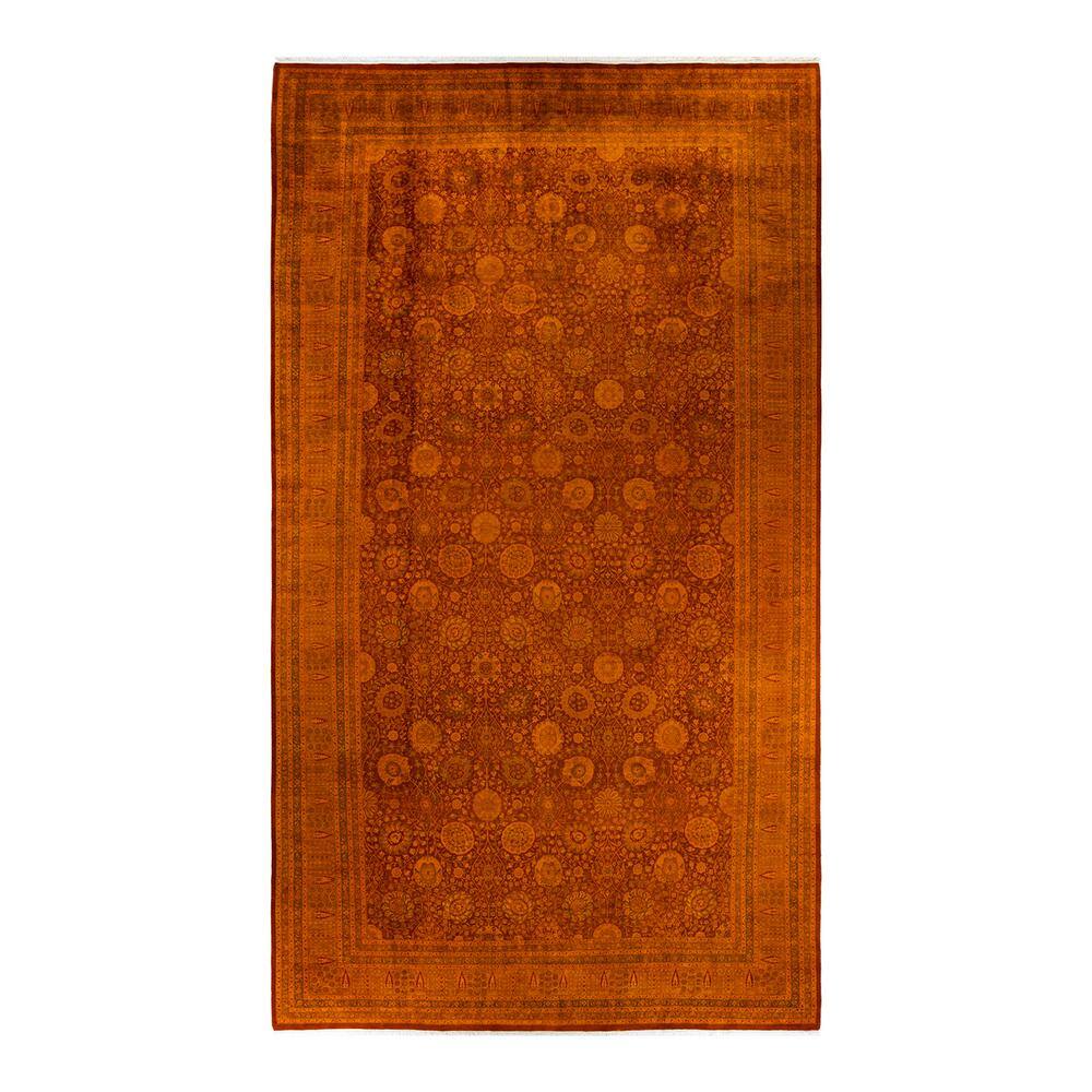Fine Vibrance Orange - 10 ft. 4 in. x 17 ft. 1 in. Handmade Area Rug price history on PriceWatchPro