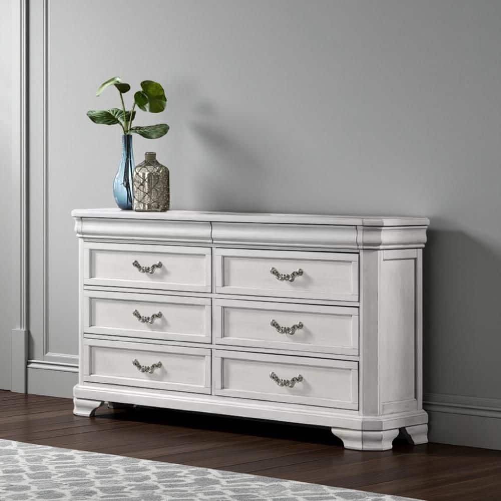 Lynda Gray 6-Drawer 40 in. Wide Dresser without Mirror