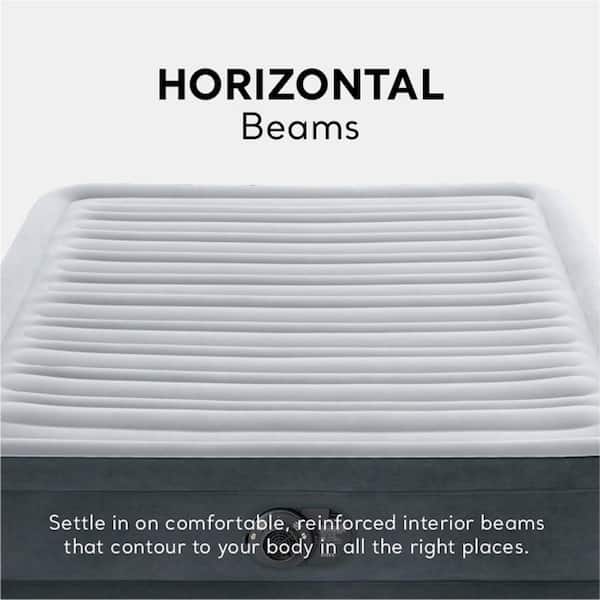 Intex Deluxe Dura-Beam Plush 13 in. Queen Air Mattress Bed with