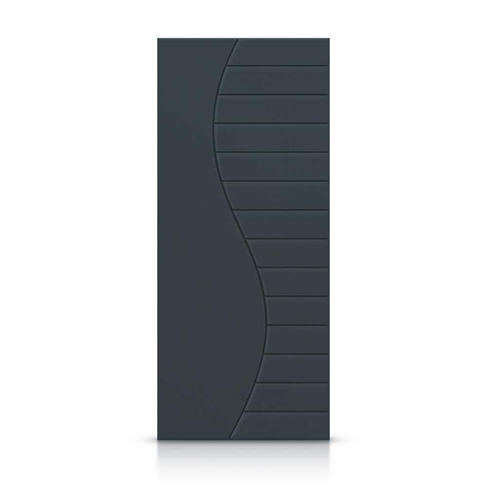24 in. x 80 in. Hollow Core Charcoal Gray Painted Composite MDF Interior Door Slab price history on PriceWatchPro