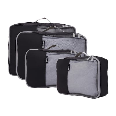 Travel Packing Organizers in High Quality Cotton, 8-pack Pink