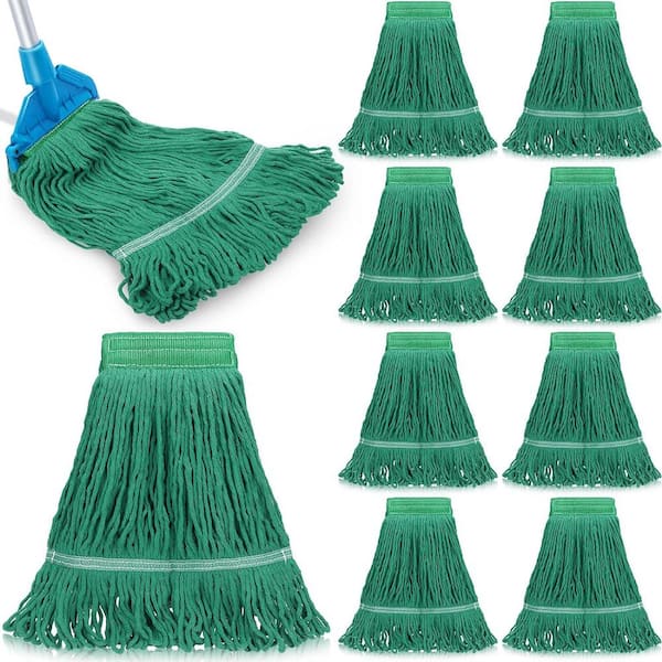 11.8 in. String Mop Cotton Mop Head (10-Pack)