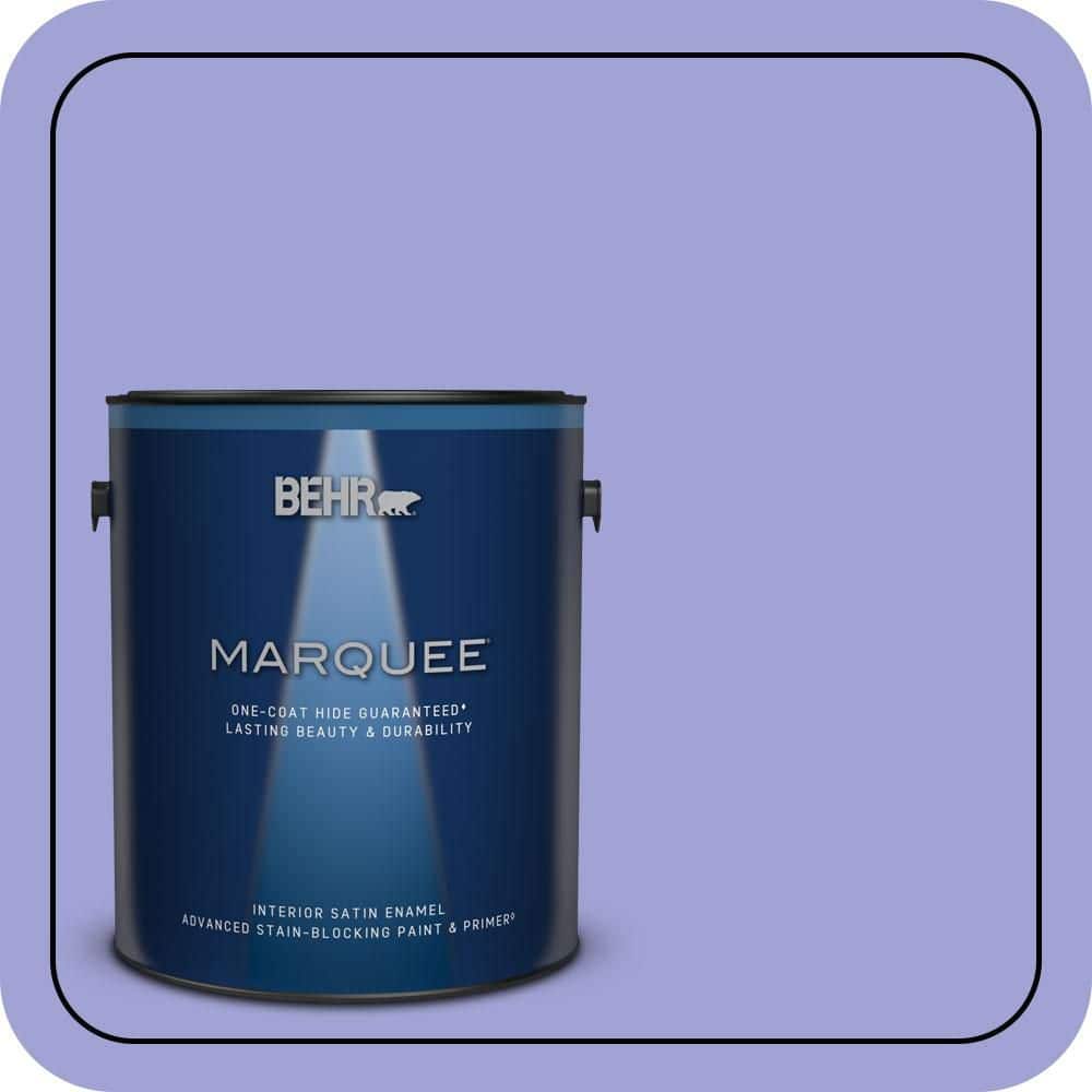 1 gal. #P550-4 Water Hyacinth Satin Enamel Interior Paint & Primer price history on PriceWatchPro