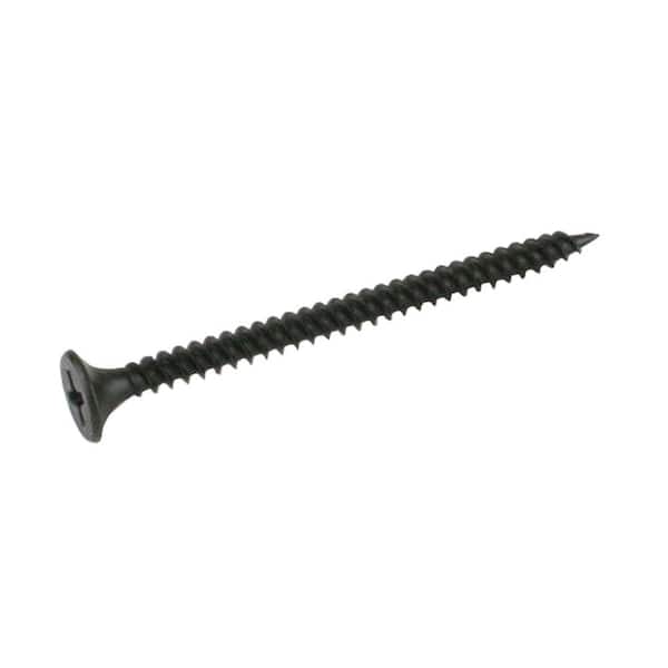 #8 x 3/4" Phillips bugle head black phosphate coarse Drywall screws 50 pcs 