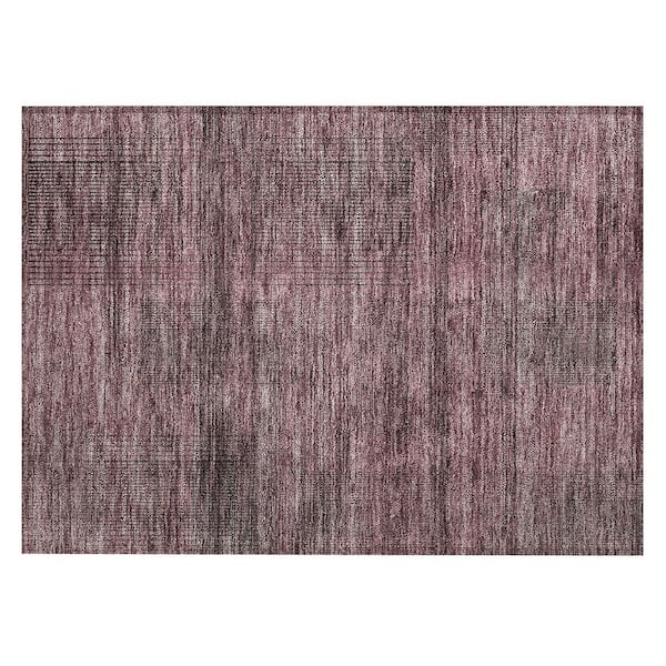 Addison Rugs Chantille Machine Washable Indoor/Outdoor Abstract ACN820 Merlot 1 ft. 8 in. x 2 ft. 6 in. Area Rug
