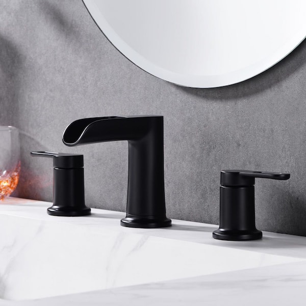 Ultra Faucets Sozu 8 in. Widespread Double Handle Short-Vessel