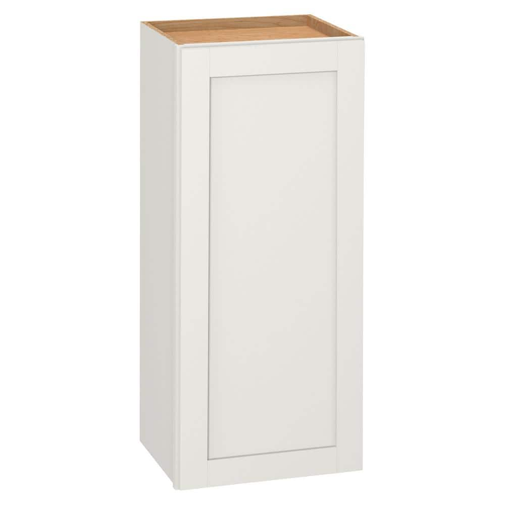 Westfield Dusk White Shaker Stock Assembled Wall Kitchen Cabinet (15 in. W x 12 in. D x 36 in. H) -  Hampton Bay, F11W1536R