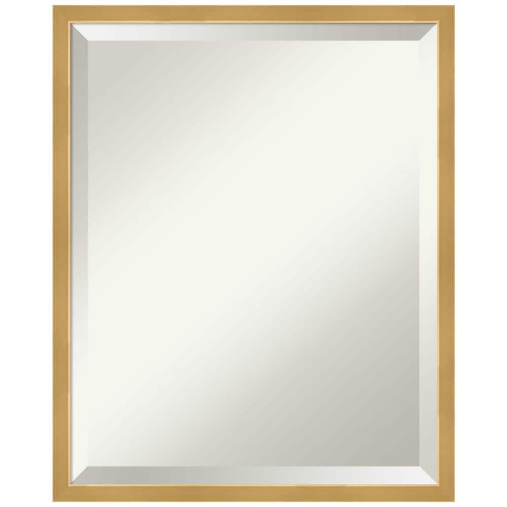 Amanti Art Medium Rectangle Gold Beveled Glass Classic Mirror (21 in. H x 17 in. W) -  DSW4818478