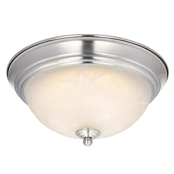 Westinghouse 60-Watt Brushed Nickel Integrated LED Flush Mount