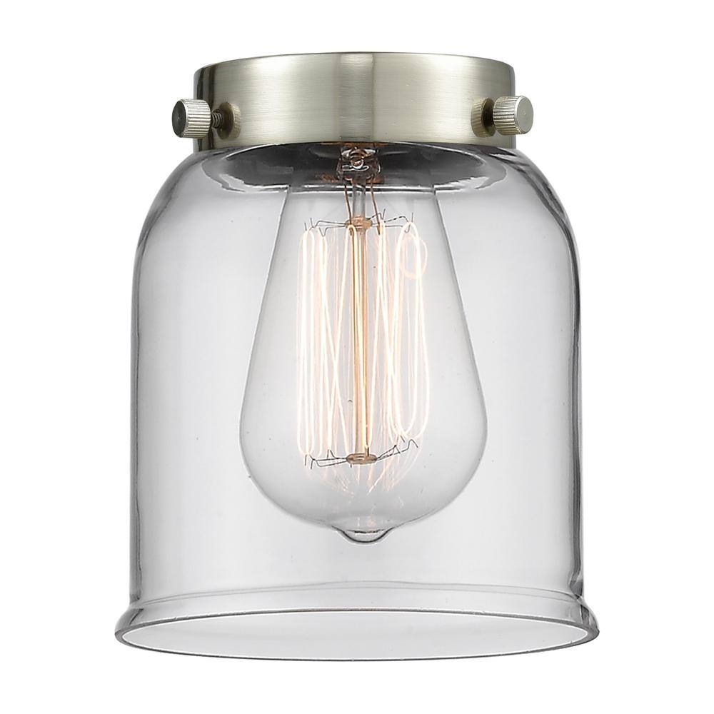 Polished Nickel Glass Mini Pendant Light, 130" Cord