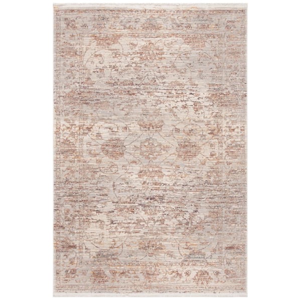 Marvel 8 ft. x 10 ft. Beige/Gold Distressed Oriental Area Rug
