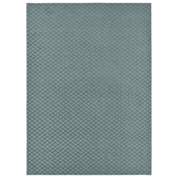 Garland Rug Medallion Sea Foam 5 ft. x 7 ft. Geometric Area Rug