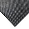 Rhino Anti-Fatigue Mats Industrial Smooth 4 ft. x 4 ft. x 1/2 in. Commercial Floor Mat Anti-Fatigue, Black IS48X4