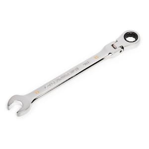 13 mm Metric 90-Tooth Flex Head Combination Ratcheting Wrench