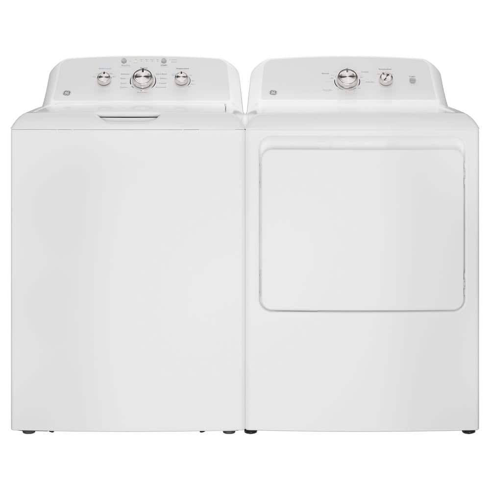 White Energy Star Electric Dryer with Drying Rack