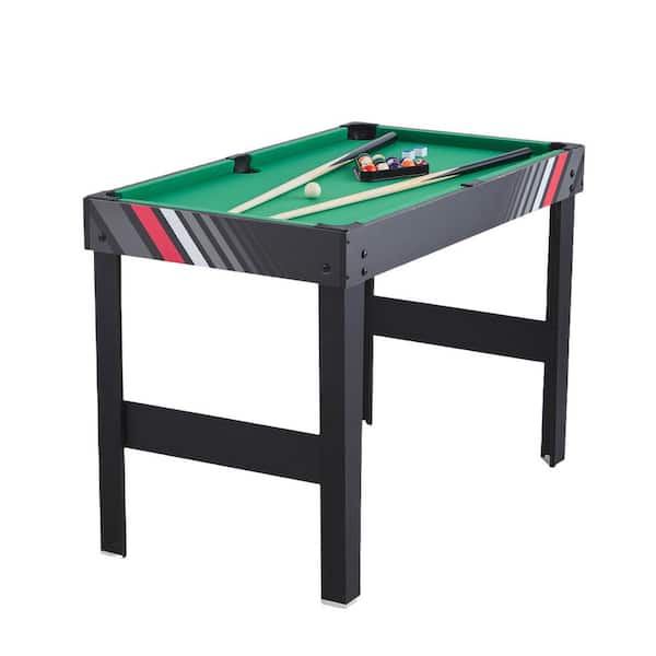 SKYSHALO 4-in-1 Combo Game Table Set, Multi Combination Table with Air Hockey, Pool Billiard, Foosball, 48 in. Air Hockey Table