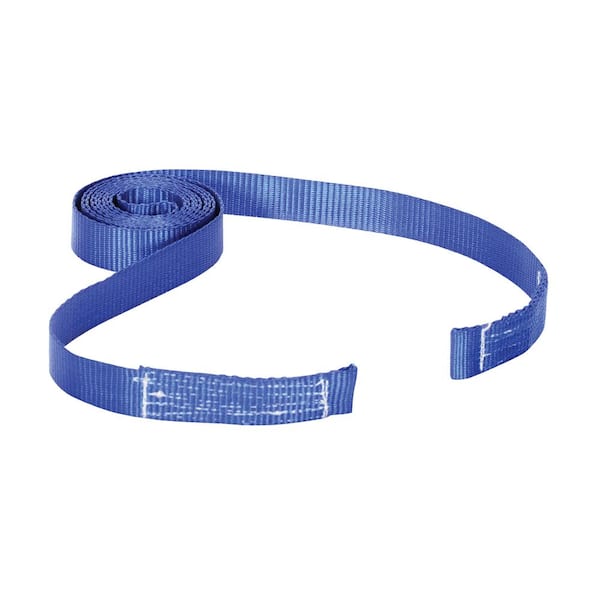 87 in. L Blue Nylon Dolly Loop Pull Strap