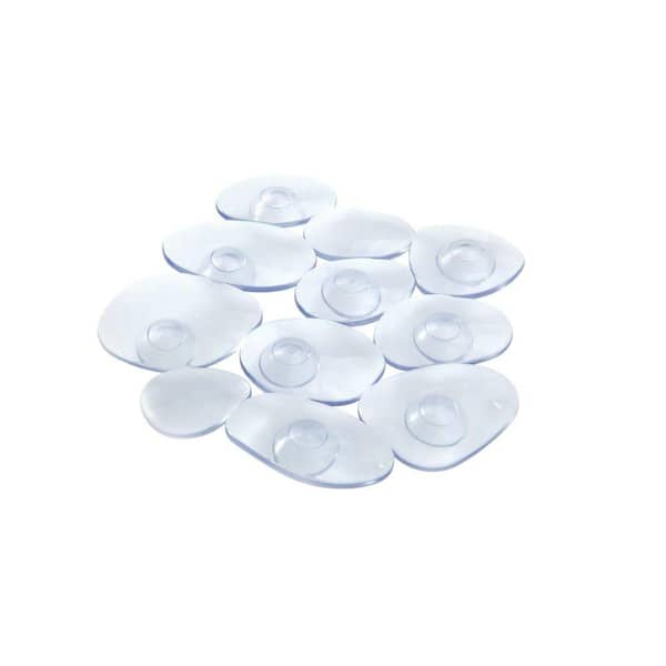 SlipX Solutions Pebble Bath Treads in Clear (6-Count)