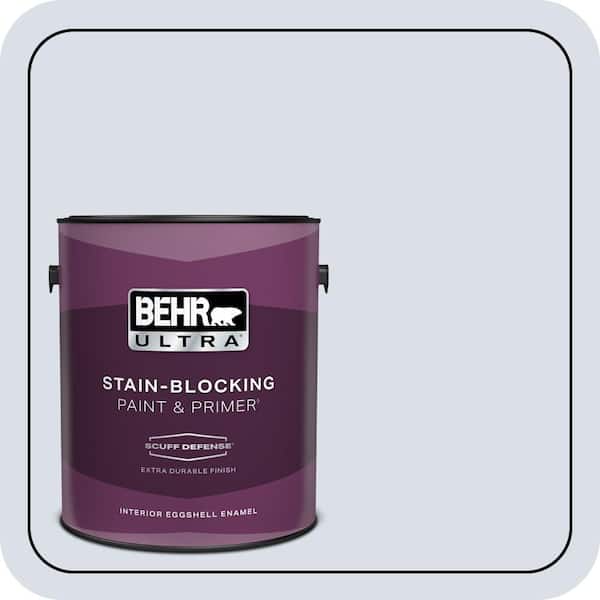 BEHR ULTRA 1 gal. #PPL-70 Eastern Breeze Extra Durable Eggshell Enamel Interior Paint & Primer