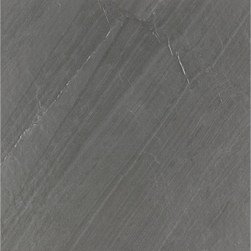 Delegate Black Matte 24 in. x 24 in. Color Body Porcelain Floor and Wall Ti