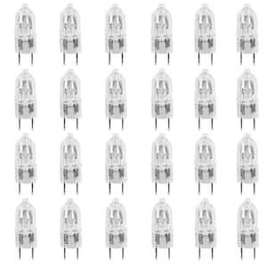 100-Watt Bright White (2700K) T4 G8 Bi-Pin Base Dimmable Halogen Light Bulb (24-Pack)