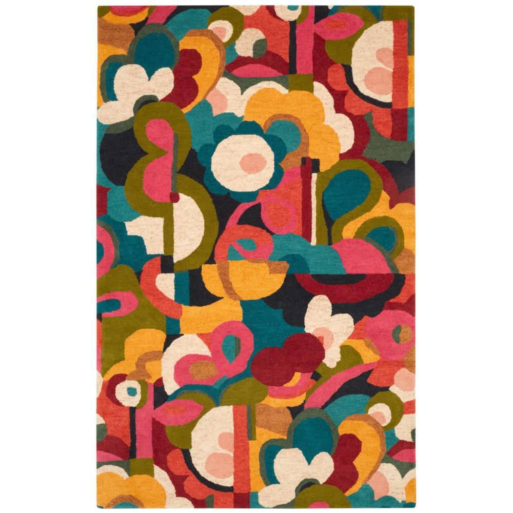 3 ft. x 5 ft. Multi Field of Dreams Hand Tufted Wool Indoor Area Rug price history on PriceWatchPro