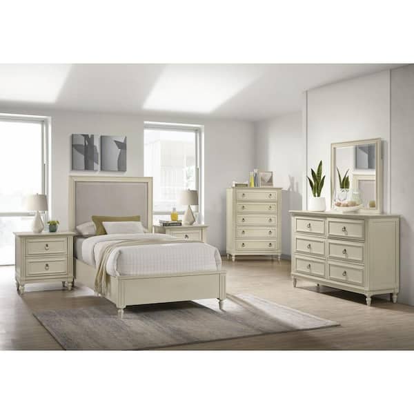 Picket House Furnishings Gia 28 in. H x 26 in. W x 17 in. D 1-Drawer Nightstand