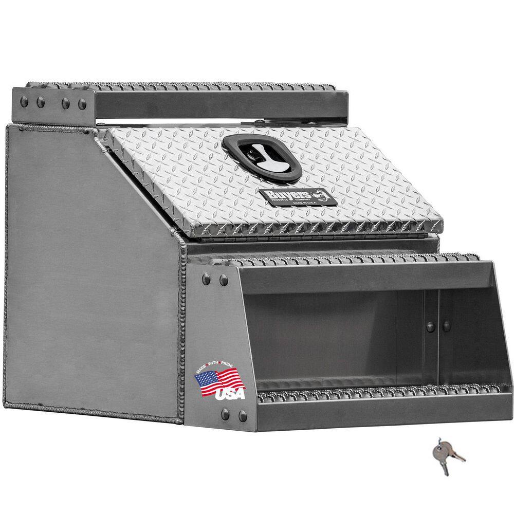 BUYERS PRODUCTS 24 in. x 28 in. x 24 in. Heavy Duty Diamond Tread ...