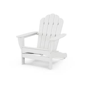 Monterey Bay Oversized Adirondack Chair in Classic White