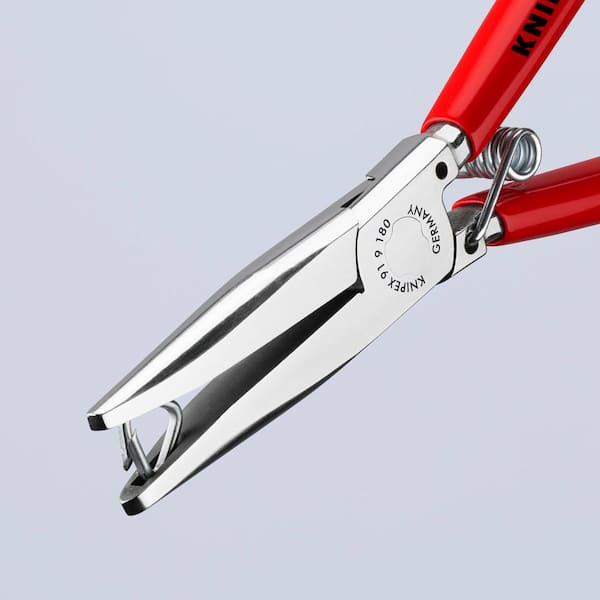 KNIPEX 7 in. Upholstery/Hog Ring Other Plier 91 91 180 - The Home