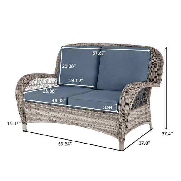 Hampton bay loveseat sale