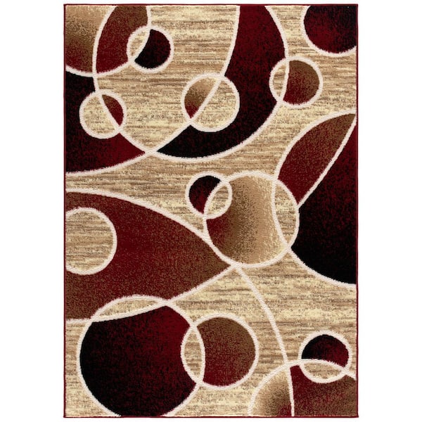 L'Baiet Andromeda Multicolor Geometric 4 ft. x 6 ft. Area Rug