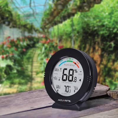 Pro Accuracy Indoor Temperature and Humidity Monitor with Alarms