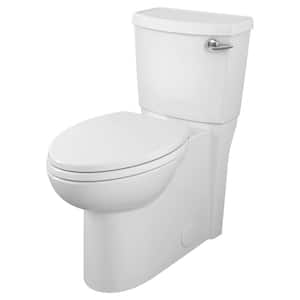 Cadet 3-Flo Wise 2-Piece 1.28 GPF Single Flush Chair Height Elongated Toilet with Skirted Bowl in White, Seat Included