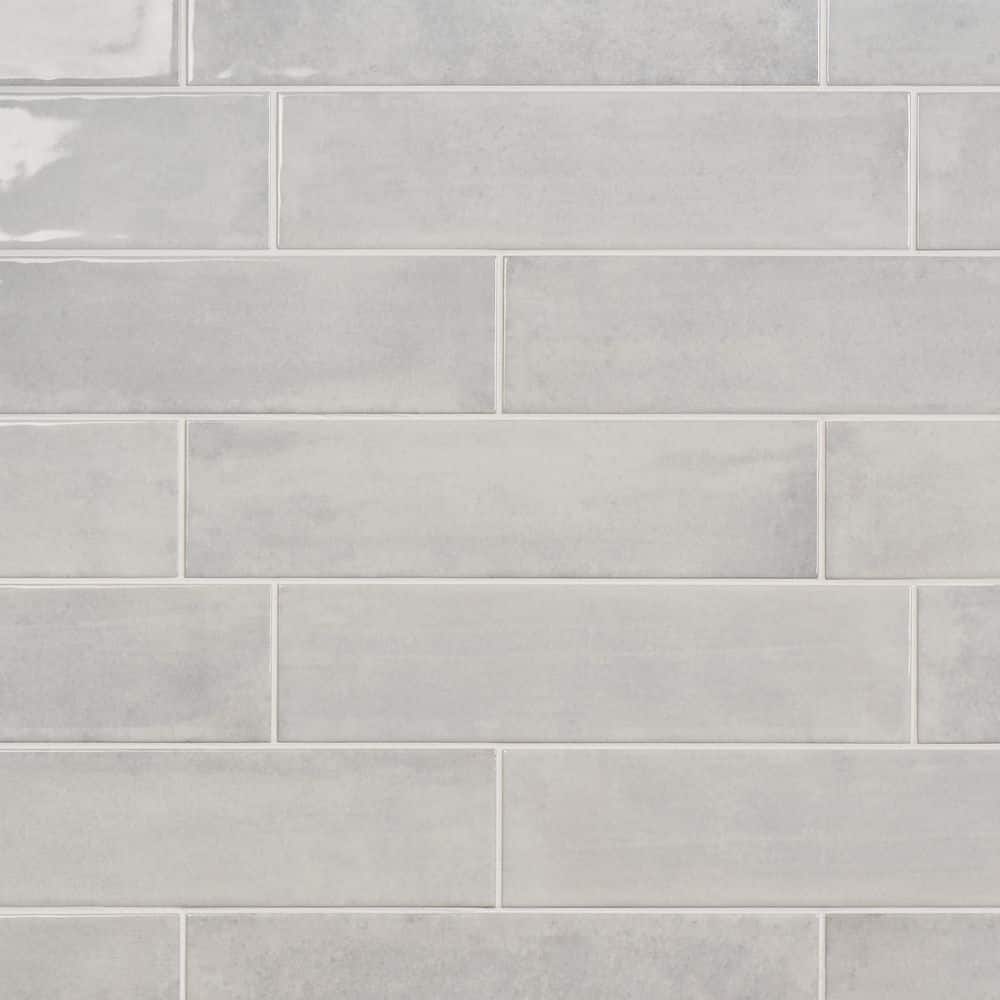 Alora Snow White 3.98 in. x 15.94 in. Glossy Ceramic Subway Wall Tile (16.72 sq. ft./Case) price history on PriceWatchPro
