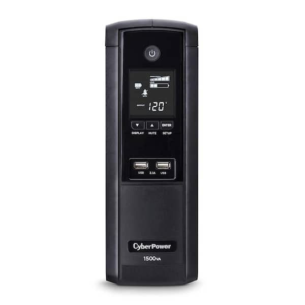 CyberPower 1500VA 120-Volt 12-Outlet 2-USB UPS Battery Backup