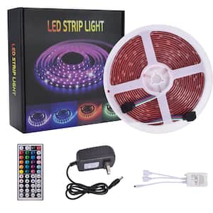 16.4 ft. 150-Lights Multi-Color 44 Keys LED String -Light with 20-Colors