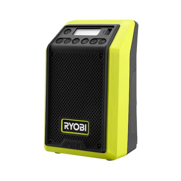RYOBI ONE+ 18V Cordless Compact Radio with Bluetooth (Tool Only)