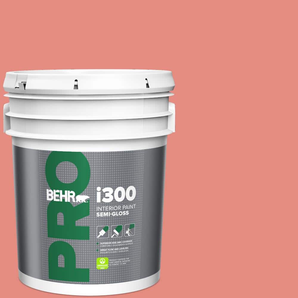 5 gal. #190D-5 Peony Pink Semi-Gloss Interior Paint price history on PriceWatchPro