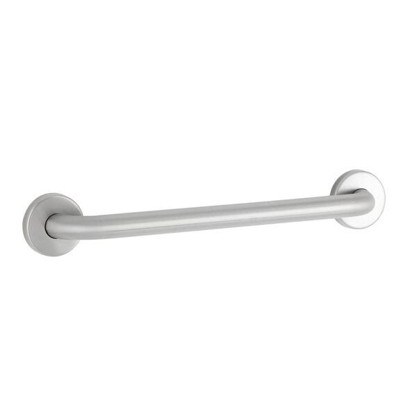 Bobrick 18 in. Straight Grab Bar B5806x18 The Home Depot