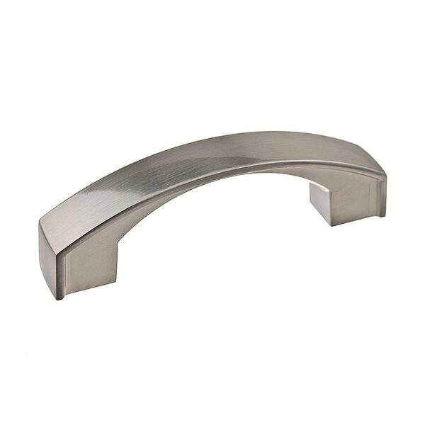 Richelieu Hardware 3 in. (76 mm) Center-to-Center Brushed Nickel Transitional Drawer Pull