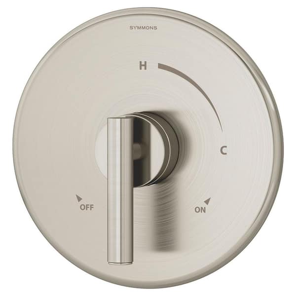 Symmons Dia 1-Handle Shower Valve Trim in Satin Nickel (Valve not Included)