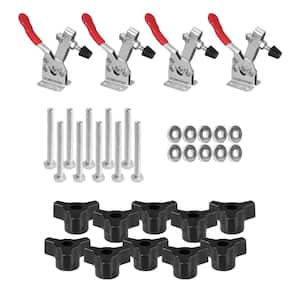 POWERTEC 300 lbs. Horizontal Quick-Release Toggle Clamp (4-Pack