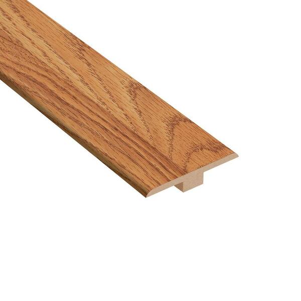 TrafficMaster Draya Oak 6.35 mm Thick x 1-7/16 in. Wide x 94 in. Length Laminate T-Molding-DISCONTINUED