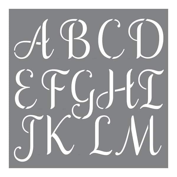 Personally Yours Sophisticated Stencil 12 in. x 12 in. PYI101-K - The ...