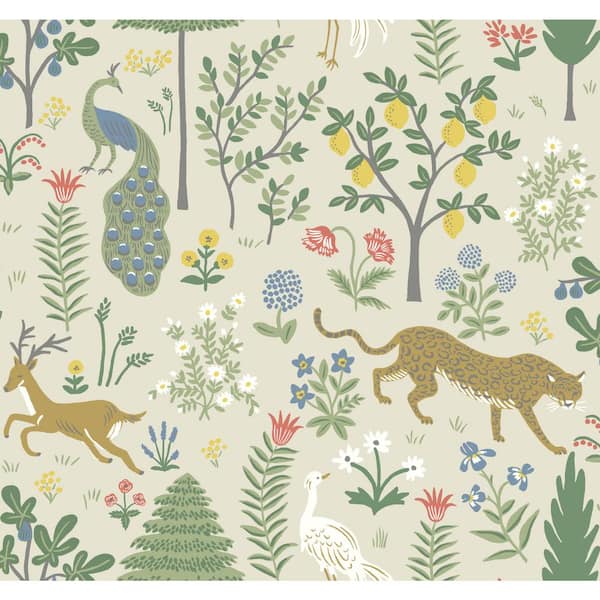 Menagerie Unpasted Wallpaper (Covers 60.75 sq. ft.)