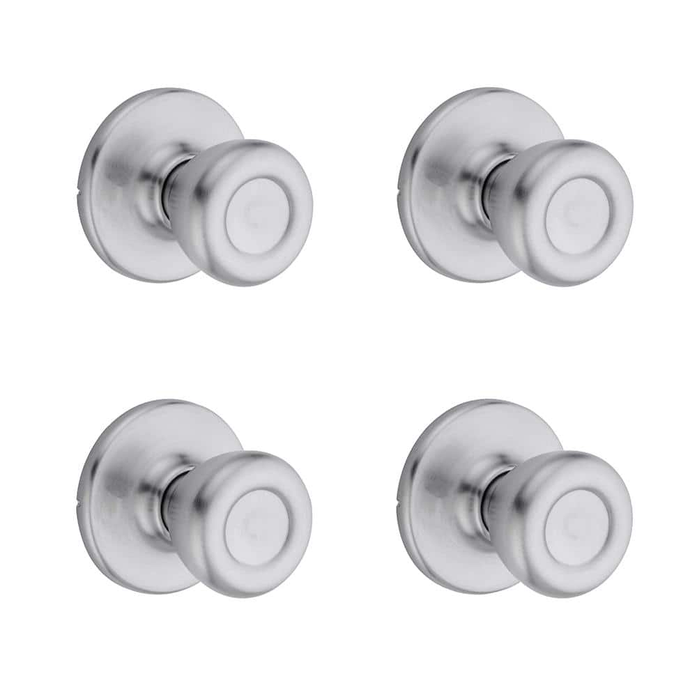 Tylo Satin Chrome Passage Hall/Closet Door Knob 4-Pack price history on PriceWatchPro